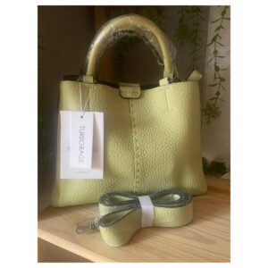 Bolso de Mano y Bandolera Verde Lima Turbo Bags