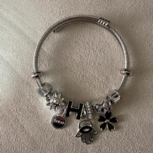 Pulsera de Charms 100% Acero MODELO ESTEPONA - Edicion Mistica y Sol