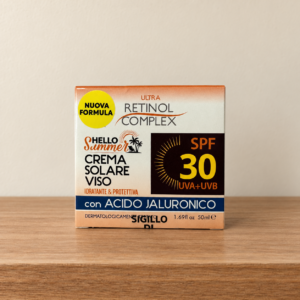CREMA SOLAR FACIAL SPF 30 CON ÁCIDO HIALURÓNICO 50 ML
